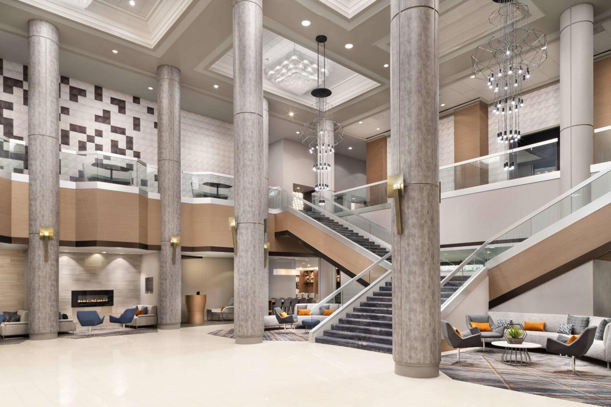 Marriott Greensboro Downtown Esterno foto